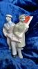 фарфоровая статуэтка "Моряк с красноармейцем", ПЗХК, СССР, 60-70е годы