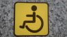 Знак самоклеящийся спереди и сзади авто "Инвалид" гост