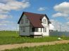 Новый дом с верандой и частичными коммуникациями, у озера Плещеево