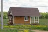 Новый дом с верандой и частичными коммуникациями, у озера Плещеево