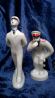 фарфоровая пара статуэток "Дядя Степа-милиционер", СССР, 50-60е годы