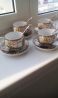 Фарфоровый чайно-кофейный набор
