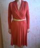 Платье Zarina кирпичного цвета
