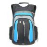 Рюкзак "UP" для старших классов спортивный черный с голубым