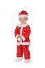 Детский карнавальный костюм Санта красный