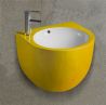 Раковина для ванной подвесная желтая 805-500FYW Китай