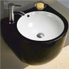Раковина для ванной черная подвесная 805-500FBW Китай