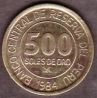 Перу 500 солей, 1984 150 лет со дня рождения адмирала Грау