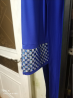 Платье синее вечернее на выход 144 x 66 см