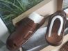 Новые мужские кожаные коричневые Пантолеты Сабо *Стелька 26.5 см