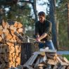 Колка дров колуном в Казани